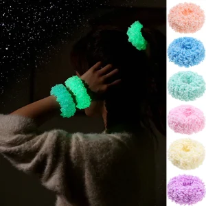 Bandeau élastique pour queue de cheval en peluche pour filles, chouchous, accessoires pour cheveux, vêtements de sauna Bandeau élastique pour queue de cheval en peluche pour filles, chouchous, accessoires pour cheveux, vêtements de sauna
