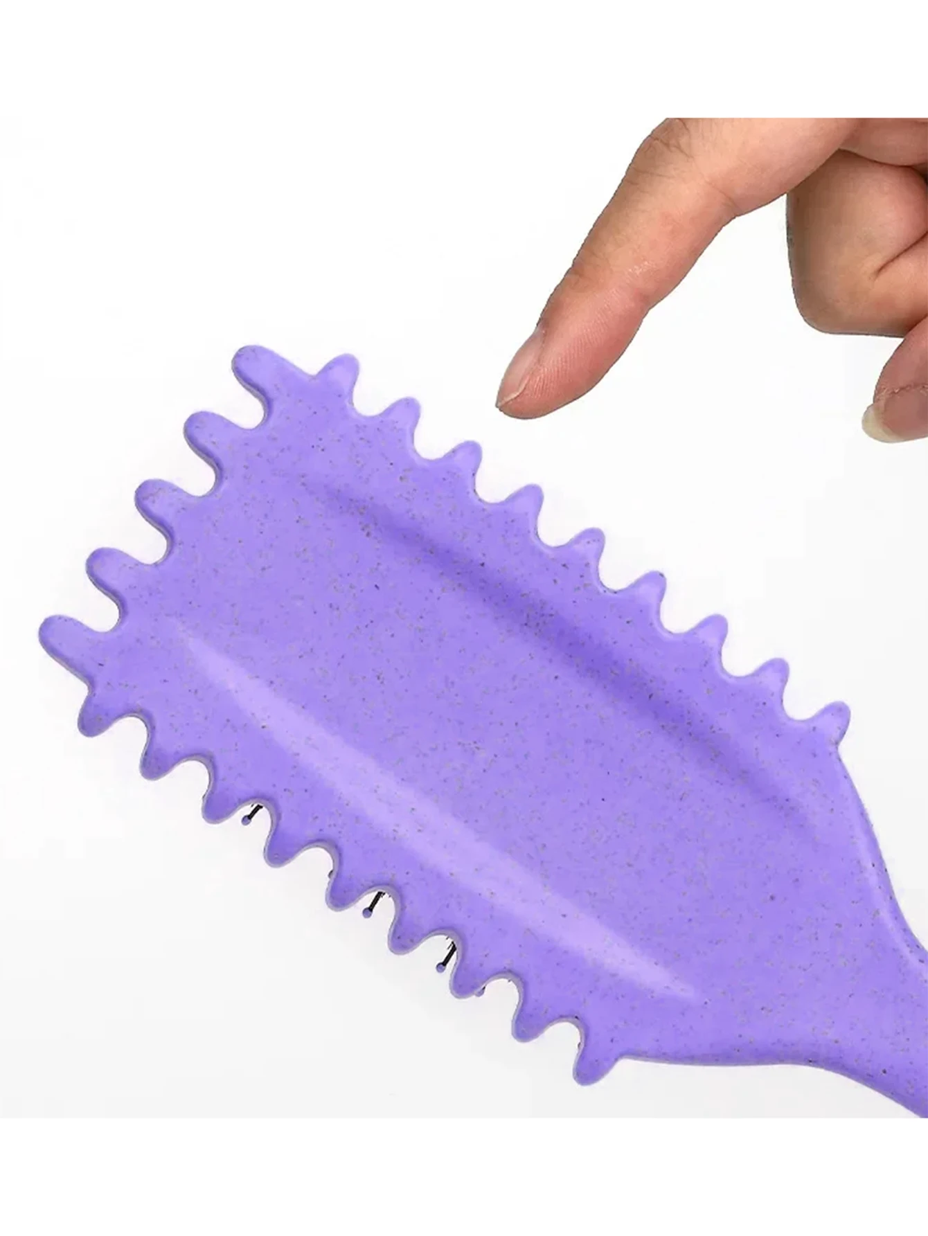 brosse de coiffure pour cheveux bouclés, 1 pièce, élimination des rides, peigne pour cheveux bouclés et humides, outil de coiffure brosse de coiffure pour cheveux bouclés, 1 pièce, élimination des rides, peigne pour cheveux bouclés et humides, outil de coiffure