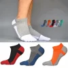 chaussettes colorées confortables de haute qualité, respirantes, de sport, sans spectacle, pour hommes, à cinq doigts