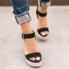 sandales pour femmes mode sandales compensées décontractées confort extérieur sandale de sport sandales à plate forme de créateur pour femmes sandalias à talons hauts