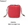sac de service à thé en coton et lin, artisanat, tasse à thé, sac de gril, voyage, portable, antichoc, anti collision, sac de rangement épaissi