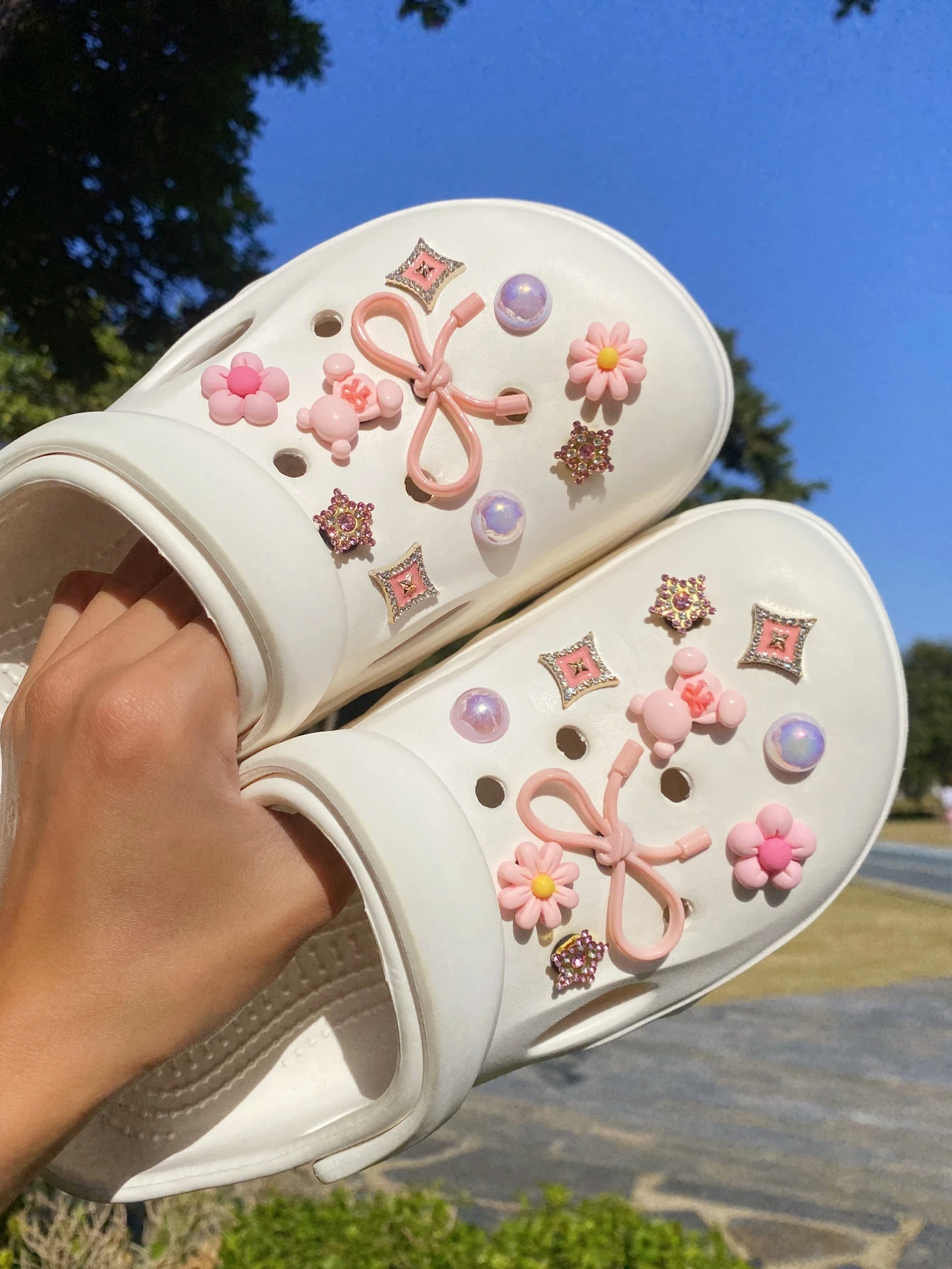 20 pièces de chaussures à nœud en peluche pour accessoires de décoration diy, un style de chaussures personnalisé intéressant et multifonctionnel 20 pièces de chaussures à nœud en peluche pour accessoires de décoration diy, un style de chaussures personnalisé intéressant et multifonctionnel