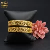 bracelets couleur or dubaï pour femmes, plaqué or, indien, africain, dur, breloque de mariage, bijoux à main arabes éthiopiens de luxe