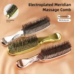 Brosse de Massage du cuir chevelu japonaise Premium, brosse démêlante pour cheveux bouclés et humides, shampoing, masseur de tête, outils de coiffure