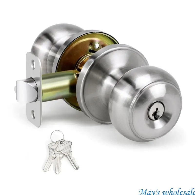 handles porte verrouillage d'entrée poignée bouton porte rond pour les passages d'entrée lock 448a handles porte verrouillage d'entrée poignée bouton porte rond pour les passages d'entrée lock 448a