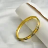 wars axin bracelet large vintage pour femme, haute qualité, exacttelettes d'eau, cz zcompresses, bijoux exquis en or, cadeau pistolet noir