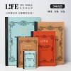 Carnet de notes nobles japonais LIFE, cahier de section, grille horizontale, A4, A5, B4, B5, écriture au stylo, fournitures de bureau, 100 feuilles Carnet de notes nobles japonais LIFE, cahier de section, grille horizontale, A4, A5, B4, B5, écriture au stylo, fournitures de bureau, 100 feuilles