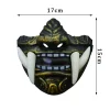 masque de samouraï japonais oni pour halloween, cosplay, horreur, prajna, tueur, accessoires de costume de ix