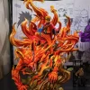43 cm gk naruto kurama chakra mode shippuden anime figurine modèle action figure sasuke itachi statue collection jouet kyuubi figma