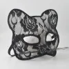 halloween cosplay renard chat animal masque dentelle sexy demi visage masque pour les yeux femmes jouets érotiques pour couple