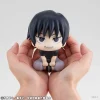 jujutsu kaimmense anime figure, look up q version, satoru gojo, geto, sunafta u, fushigflats, toji, opatrick otsu yuta figurine, 10cm
