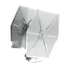 tie fighter – puzzle 3d en métal, kits de modèles, bricolage, découpé au laser, jouet pour enfants
