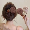 Épingles à cheveux Vintage en forme de S pour femmes, boule en peluche, Rose séchée, queue de cheval torsadée, Barrettes à Clip requin, accessoires pour cheveux Épingles à cheveux Vintage en forme de S pour femmes, boule en peluche, Rose séchée, queue de cheval torsadée, Barrettes à Clip requin, accessoires pour cheveux
