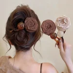 Épingles à cheveux Vintage en forme de S pour femmes, boule en peluche, Rose séchée, queue de cheval torsadée, Barrettes à Clip requin, accessoires pour cheveux Épingles à cheveux Vintage en forme de S pour femmes, boule en peluche, Rose séchée, queue de cheval torsadée, Barrettes à Clip requin, accessoires pour cheveux