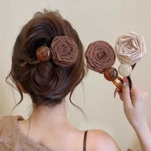 Épingles à cheveux Vintage en forme de S pour femmes, boule en peluche, Rose séchée, queue de cheval torsadée, Barrettes à Clip requin, accessoires pour cheveux Épingles à cheveux Vintage en forme de S pour femmes, boule en peluche, Rose séchée, queue de cheval torsadée, Barrettes à Clip requin, accessoires pour cheveux