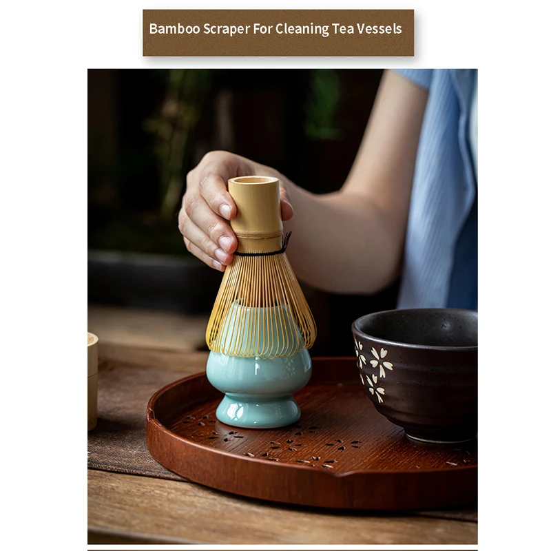 fouet à thé matcha japonais (chasen), cuillère à thé (chashaku), thé matcha fouet à thé matcha japonais (chasen), cuillère à thé (chashaku), thé matcha