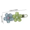Épingle à cheveux fleur fraîche d'été pour filles douces, pinces latérales sakura, pinces à frange pour femmes, vêtements de sauna, accessoires pour cheveux