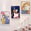 affiche de dessin animé k kirama kiss hajimemashita mt, peinture auto adhésive avec imprimés, décoration de maison, chambre à coucher, salon, cadeau