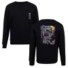 Sweat à capuche Dragon imprimé au dos japonais pour hommes, col rond, Culture Cool, fleurs de cerisier, Gang unisexe, pull en coton, cadeau Sweat à capuche Dragon imprimé au dos japonais pour hommes, col rond, Culture Cool, fleurs de cerisier, Gang unisexe, pull en coton, cadeau