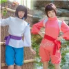 Chihiro no Kamikakushi Dragon blanc Dragon rouge Haku Nigihayami Kohakunushi Kimono uniforme Chihiro loin Sen à Cosplay