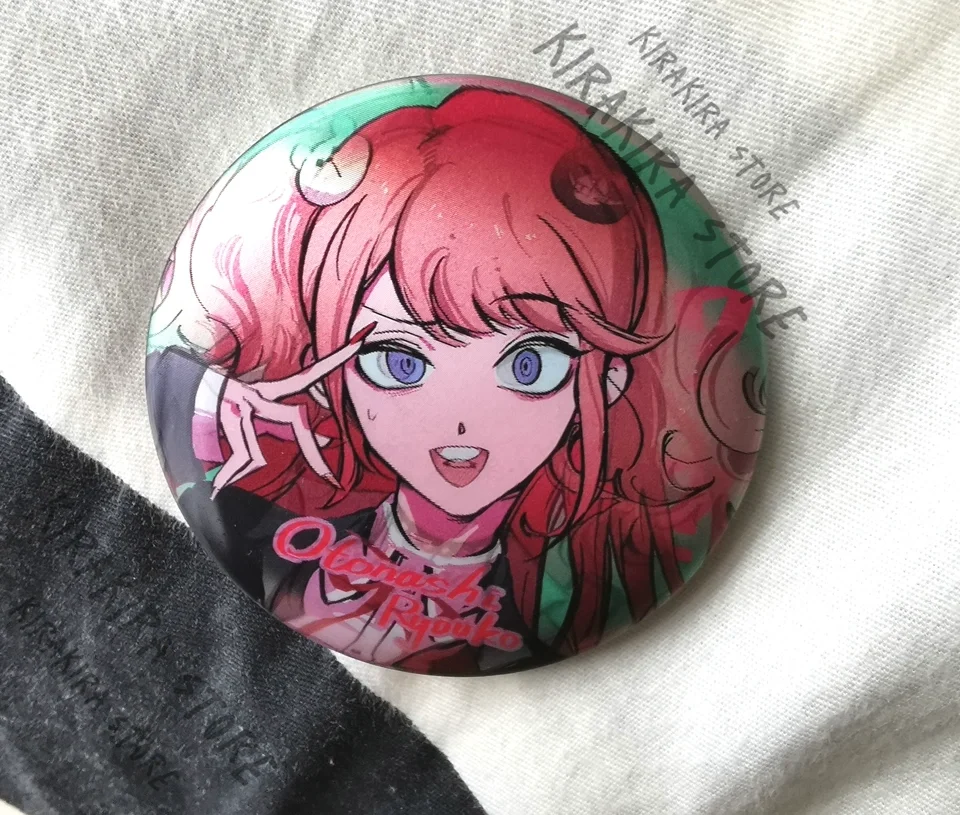 danganronpa korekiyo shinguji kazuichi souda tanaka gandamu enoshima junko ishimaru kiyotaka cosplay grille badge emblème décor danganronpa korekiyo shinguji kazuichi souda tanaka gandamu enoshima junko ishimaru kiyotaka cosplay grille badge emblème décor