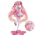 18CM Original Hatsune Miku Coreful Sakura Wafuu Kissa Ver. Figurine de demoiselle d’honneur, modèle de dessin animé, jouets à collectionner, cadeau Kawaii 18CM Original Hatsune Miku Coreful Sakura Wafuu Kissa Ver. Figurine de demoiselle d’honneur, modèle de dessin animé, jouets à collectionner, cadeau Kawaii
