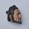 Épéiste de samouraï japonais miyamoto musash, sculpture de tête, modèle adapté au soldat masculin de 12 pouces, poupées corporelles, 1/6
