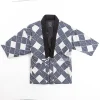2025 hanten veste hommes rembourré coton hiver japonais vintage kimono cardigan haut traditionnel vêtements chauds asiatique maison vêtements pyjamas