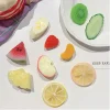 ornement alimentaire pour filles, accessoires pour cheveux, épingle à cheveux de style coréen, pinces à bec de canard, barrettes pour femmes, simulation de fruits, pinces à cheveux