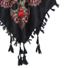 2025 fleur hijab femmes châle écharpe enveloppement chaud bohême impression foulard carré oreille de blé foulard hiver