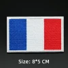 patch de broderie drapeau europe russe espagne suisse france patchs tactiques à crochet et boucle pour sacs à dos vêtements patchs de couture de l'armée militaire badge