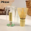 brosses à thé vert matcha, fouet matcha traditionnel, fouet matcha en bambou réutilisable, chasen, agitateur matcha lavable au lave vaisselle