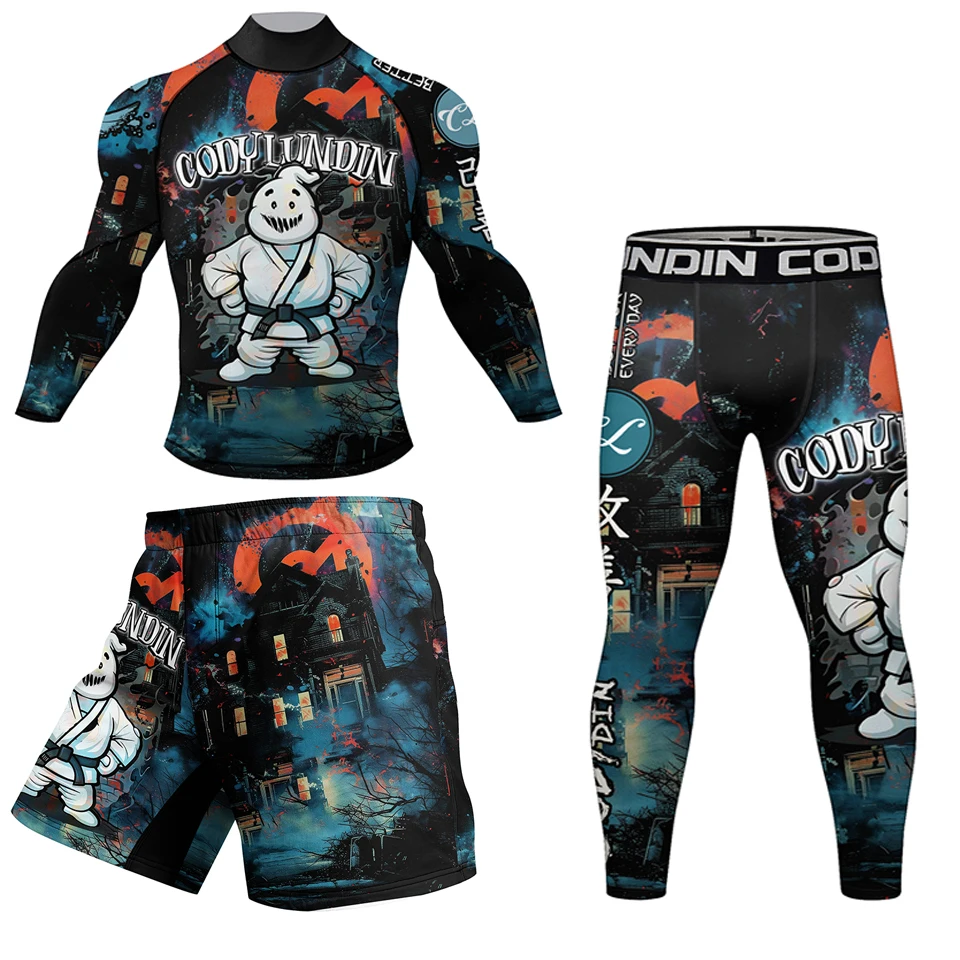 jiu jitsu hommes kimono mma t shirt + pantalons ensembles muay thai shorts gi bjj rashguard pour hommes gymnastique maillots de boxe kickboxing sportsuit jiu jitsu hommes kimono mma t shirt + pantalons ensembles muay thai shorts gi bjj rashguard pour hommes gymnastique maillots de boxe kickboxing sportsuit