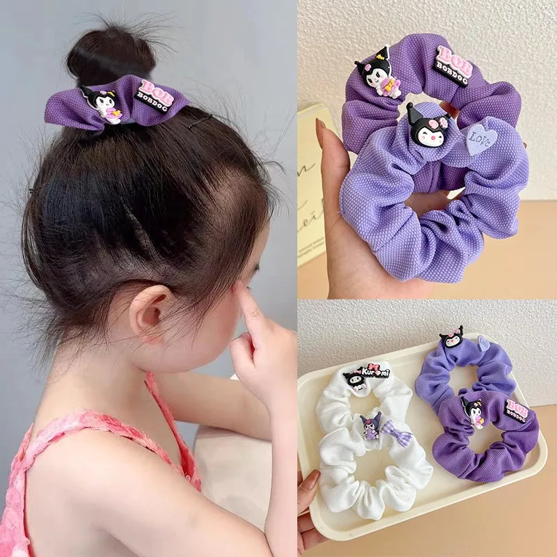 4 pièces/ensemble kawaii bandes de cheveux pour les filles mignon dessin animé bandeaux élastiques porte queue de cheval accessoires de cheveux coffret cadeau 4 pièces/ensemble kawaii bandes de cheveux pour les filles mignon dessin animé bandeaux élastiques porte queue de cheval accessoires de cheveux coffret cadeau