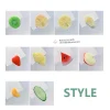 pinces à cheveux pour filles, ornement alimentaire, clips latéraux, épingle à cheveux de style coréen, barrettes pour femmes, simulation de fruits, pinces à bec de canard