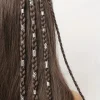 ensemble d'anneaux de cheveux creux élégants pour femmes, avec différents motifs, accessoires de cheveux pour filles, bijoux de cheveux loc pour tresses, 40 pièces/ensemble