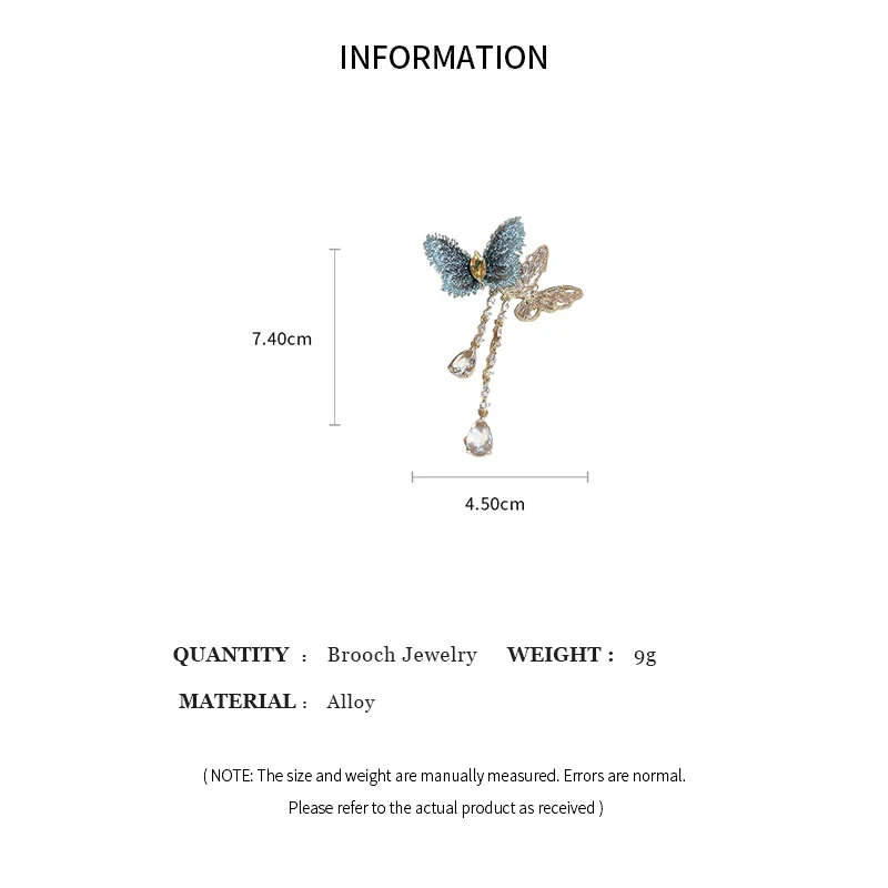 broche papillon brillante pour femmes, en zircon cubique, badge d'insecte animal exquis, bijoux de mariage, vêtements, cadeaux de décoration broche papillon brillante pour femmes, en zircon cubique, badge d'insecte animal exquis, bijoux de mariage, vêtements, cadeaux de décoration