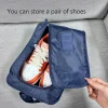 sacs à chaussures portables, supports de voyage, multifonction, étanche, pliable, rangement, pochette à chaussures de grande capacité, organisateur