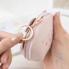 porte monnaie mignon hello kitty melody, mini portefeuille de dessin animé cinnamoroll kuromi, sac d'argent anime pom pom purin, sacs à main en pu, cadeaux de noël
