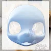 fourrure furrsuit chiot cosplay anime kemono chien fursuit base kawaii 3d acide polylactique tête base crâne chapeaux kigurumi halloween