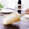 plumeau en laine pour le nettoyage ménager, brosse pour le nettoyage de la voiture, balayage de la poussière, usage quotidien, lavable, outils ménagers