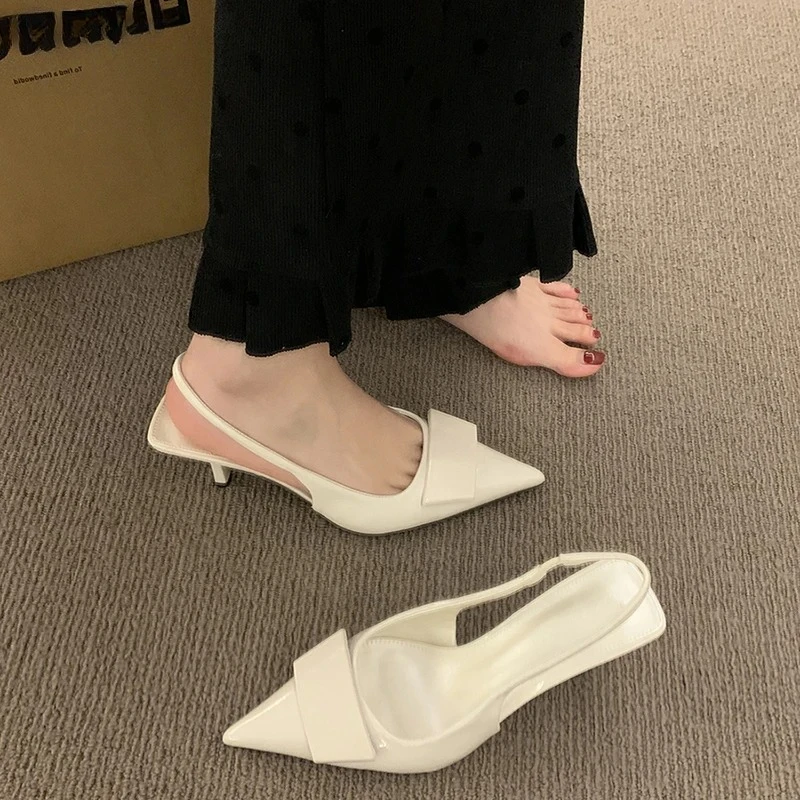sandales à talons hauts chaussures d'été pour femmes bout pointu femmes sandales dames danse fête pompes 2025 mode peu profonde singbacks chaussures sandales à talons hauts chaussures d'été pour femmes bout pointu femmes sandales dames danse fête pompes 2025 mode peu profonde singbacks chaussures