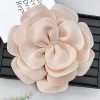 grands broches à fleurs pour femmes, robe de mariée élégante, épingles à revers en tissu coréen, badge à la mode, bijoux, accessoires cadeaux