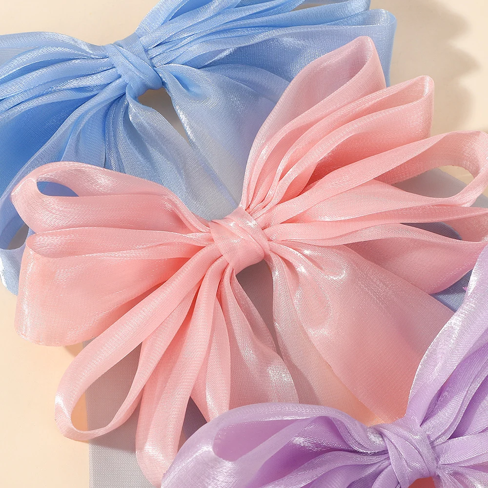 pinces à cheveux en organza noir avec gros nœud, 1 pièce, accessoires pour cheveux doux et cool pour filles, pinces à cheveux queue de cheval pinces à cheveux en organza noir avec gros nœud, 1 pièce, accessoires pour cheveux doux et cool pour filles, pinces à cheveux queue de cheval