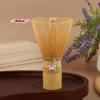 fouet chasen en bambou pour cérémonie japonaise, pour thé vert matcha, pendentif en fleur de cerisier, outil de cuisine, accessoire de brosse à thé