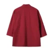 # veste kimono en coton et lin pour hommes, coupe vent de style chinois traditionnel, cardigan rétro, grande taille 5xl, printemps été 4206