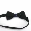 noeud papillon en soie à pois pour hommes, cravate formelle pour garçons, mode masculine, affaires, mariage, chemise habillée masculine, cadeau de marque de légumes krawatte