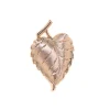 broche rétro artistique pour homme et femme, drapeau haut de gamme, feuilles tridimensionnelles, costumes, chemises, cols, métal, accessoires polyvalents