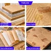 papier d'emballage alimentaire résistant à l'huile, 50 pièces, pour pâtisserie, sandwich, burger, frites, aliments frits, assiette en papier, tapis, accessoires
