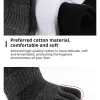chaussettes à cinq doigts pour hommes, bout fendu, pur coton, respirantes, absorbant la sueur, déodorantes, toutes saisons, chaussettes courtes et longues pour le sport